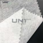 Adhesive Fusible Non Woven Interlining Double Dot For Garment
