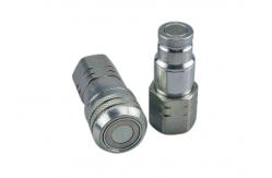 China ISO16028 1'' Flat Face Hydraulic Quick Release Couplings supplier