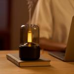 USB Creative Candlelight Aromatic Diffuser And Humidifier Power Failure Protection for sale