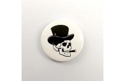 China Emblem / Lapel Pin Promotional Button Badge With Safety Pin For Marathon supplier