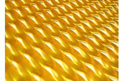 China PVDF Galden Triangular Hole Aluminum Expanded Metal Mesh For Sound Absorption supplier
