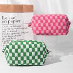 Shockproof  Makeup bag  Makeup bag Pink Green Makeup Bag Travel Toiletry Bag Organizer Bag Cute Makeup Brush Organizer for sale