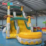 Inflatable Jumping Bouncer Commercial Inflatable Water Slide Pool For Kid Big Bounce House Jumper Castle for sale