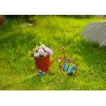 Various Color Design Metal Bicycle Shape Garden Pot Home Decoration for sale