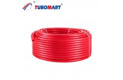 China DN 16mm - 32mm Pex Water Pipe Cross Linked Polyethylene Red Pex Tubing supplier