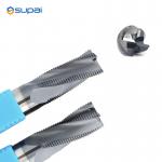 Solid Carbide Hard Metal Roughing End Mill CNC Milling Cutter For Wood Steel Fresa for sale