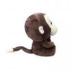 Skin Friendly Polypropylene Cotton Filling Monkey Plush Pillow