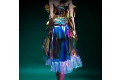 China Laser Color Recyclable Translucent TPU Fabric supplier
