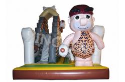 China Half - Open Commercial Inflatable Water Slides / Amusement Toddler Jump House supplier