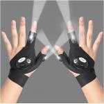 LED Flashlight Fishing Racing gloves work Other sports gloves Fish Fingerless home fishing gloves for sale