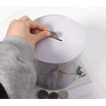 Home Decorative Custom Tin Cans Handmade Craft Metal Piggy Bank for sale
