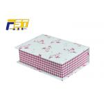 Rectangle Handmade High End Printed Cardboard Boxes Recyclable Silk Lamination