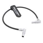 Teradek Bolt Wireless Power Cable For Small HD-702 Bright Rotatable 2 Pin Right Angle To 2 Pin Male Cord For ARRI Alexa for sale
