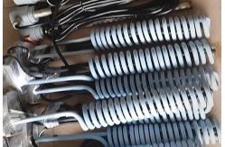 China Spiral Shape Fluoropolymer PTFE Electric Immersion Heaters supplier