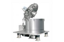 China Rotary  Scraper Discharge Dewatering  Industrial Vertical  Basket Centrifuge supplier