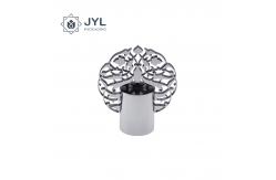 China Luxury Zamac Perfume Cap Customized Design Flower Shape For FEA15 Bottle supplier