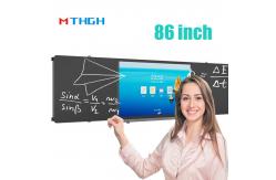 China 86 Inch Teaching Interactive Digital Blackboard Larger Screen supplier