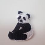 Silver Thread Custom Embroidered Patch New Design For Garment Accessories for sale