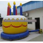big inflatable birthday cake for holiday party event selling for sale