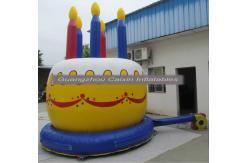 China big inflatable birthday cake for holiday party event selling supplier