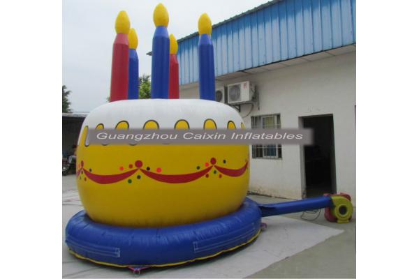 big inflatable birthday cake for holiday party event selling
