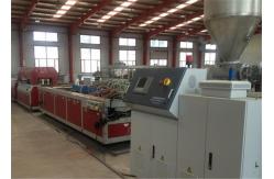 China Fully automatic Plastic Profile Extrusion Line WPC / PVC Board Profile Extrusion Machine supplier