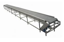 China                  Customized Used Flat Rubber PVC Belt Conveyor Belt System with Machine              supplier