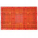 Multi-functional Foldable Mesh Plastic Storage Crate for Stackable Collapsible Basket