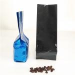 Aluminum Foil Side Gusset Tea Bags Packaging Coffee Pouch Heat Seal With Valve for sale