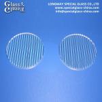 Custom Optically Finishing Flat Borosilicate Glass Lens With Linear Surface