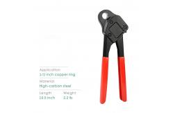 China Ergonomic PEX Crimping Tool Lightweight For 1/2 Inch Copper Rings supplier