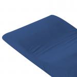 Curved Slow Rebound Velvet Fabric Memory Foam Lash Bed Topper OEM