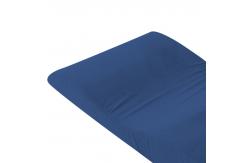 China Curved Slow Rebound Velvet Fabric Memory Foam Lash Bed Topper OEM supplier