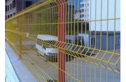 China Galvanized Wire 55X200mm V Mesh Security Fencing supplier