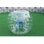 1m 1.2m 1.5m 1.8m PVC / TPU White Blow Up Hamster Ball Bubble Ball Soccer For Kids And Adult for sale