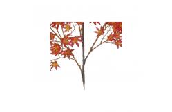 China 90pcs Leaves 130cm Faux Maple Leaf Branches , Artificial Maple Leaves Anti Fading supplier