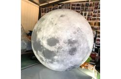 China Popular decoration advertising inflatable moon large led inflatable hanging planets supplier