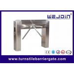 RFID Access Control Tripod Turnstile Gate DC12V 25-32 Persons / Min Transit Speed for sale