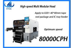 China 0201 SMD Mounting Machine Medium Speed 80000CPH For BGA QFP supplier