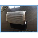 Stainless Steel Woven Mesh Filter Media Corrosive Liquids Filter Cartridge for sale