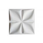 500x500mm Decorative 3D Wall Panels PVC Home Diamond Gold Wall Panel for sale