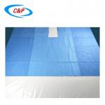 Customized Sterile Split Cardiovascular Drape Sheet Non Woven Fabric for sale
