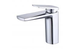 China 2.2GPM Bathroom Basin Faucets Zinc Handle Single Lever Sink Faucet supplier