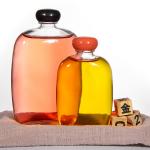 Wholesale Customizationl 32Oz Clear Milk Juice Beverage Bottle With Lid