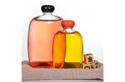 China Wholesale Customizationl 32Oz Clear Milk Juice Beverage Bottle With Lid supplier