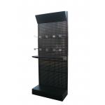 Jewelry Exhibition Metal Pegboard Display Stands Diy Merchandise Shelf Stand Expositor for sale