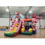 Classic brown bear inflatable castle bouncy house cheap price inflatable jumping castle combo for kids under 10 for sale