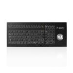 Food And Beverage Industrial Membrane Keyboard With Trackball Omron Switch