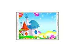China 96 Infrared Interactive Whiteboard 10 Touch Points For Digital Classroom supplier