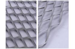 China 0.8mm thickness strong tensile Perimeter Fencing Expanded Metal Wire Mesh supplier